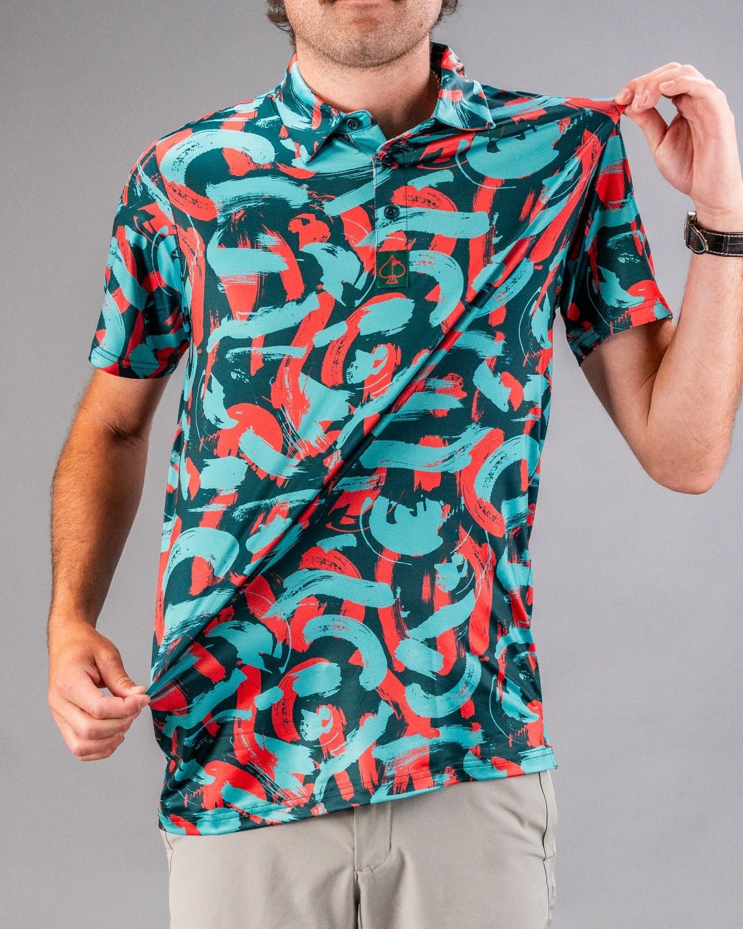 Paint Strokes Coral - S - Club Rehab