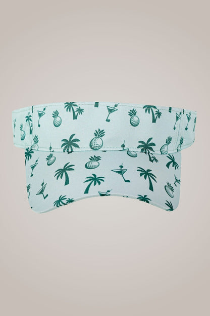 Palm Trees Sport Visor - Club Rehab