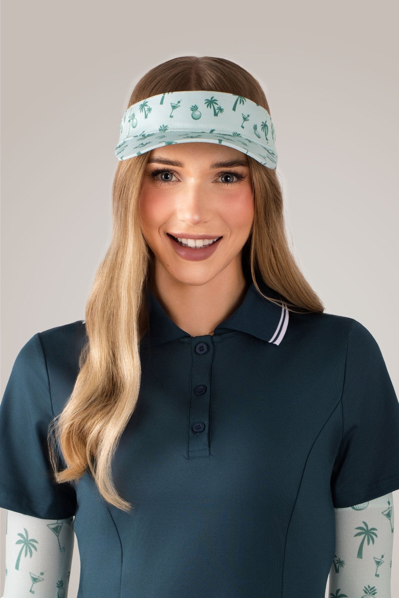Palm Trees Sport Visor - Club Rehab