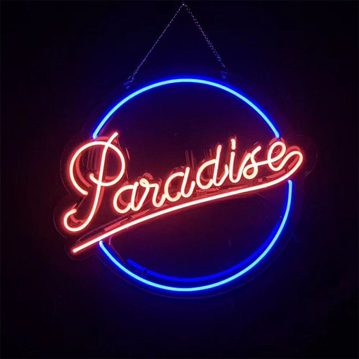 Paradise Neon Signs Light - Club Rehab