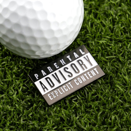 Parental Advisory Ball Marker - Club Rehab