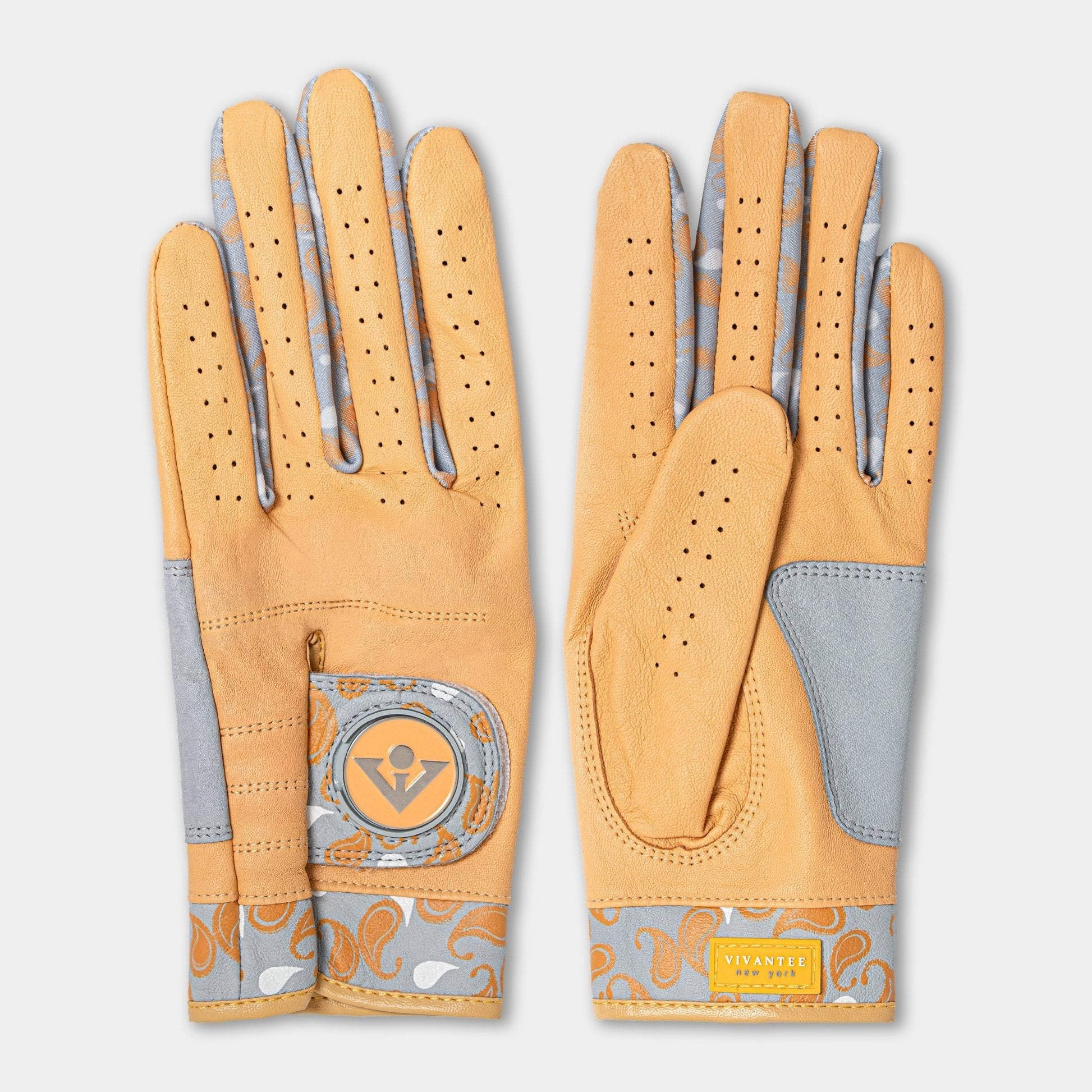 Park Paisley | Men's Paisley Patterned Golf Glove - LH S - Club Rehab
