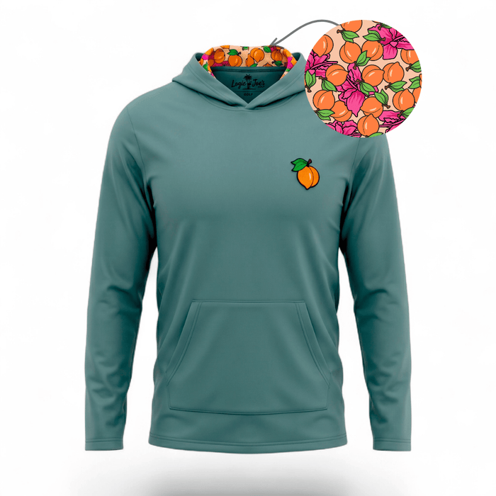 Peach Bellini Performance Hoodie | Lightweight Unisex Moisture-Wicking Athletic Hoodie - S - Club Rehab
