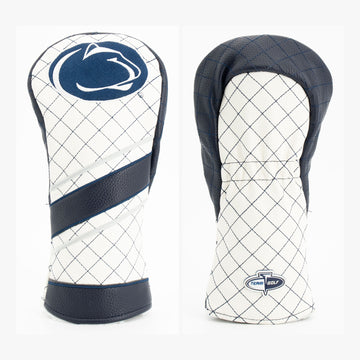 Penn State Nittany Lions Striped Quilted Fairway Headcover