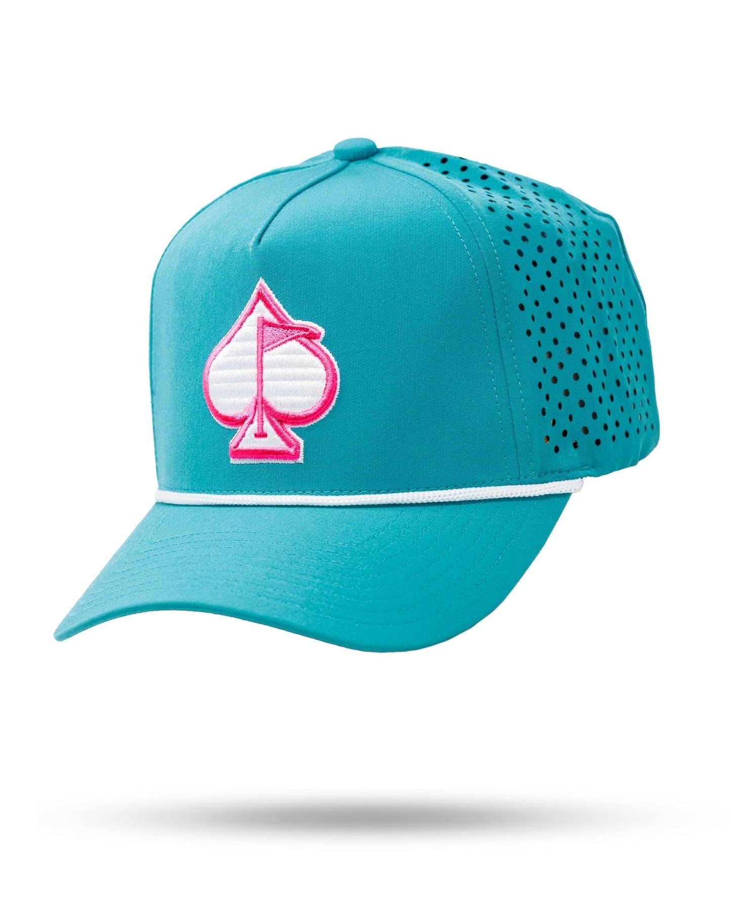Perforated Rope Hat - Baby Blue - Club Rehab