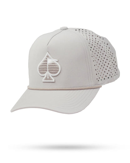 Perforated Rope Hat - Bone - Club Rehab