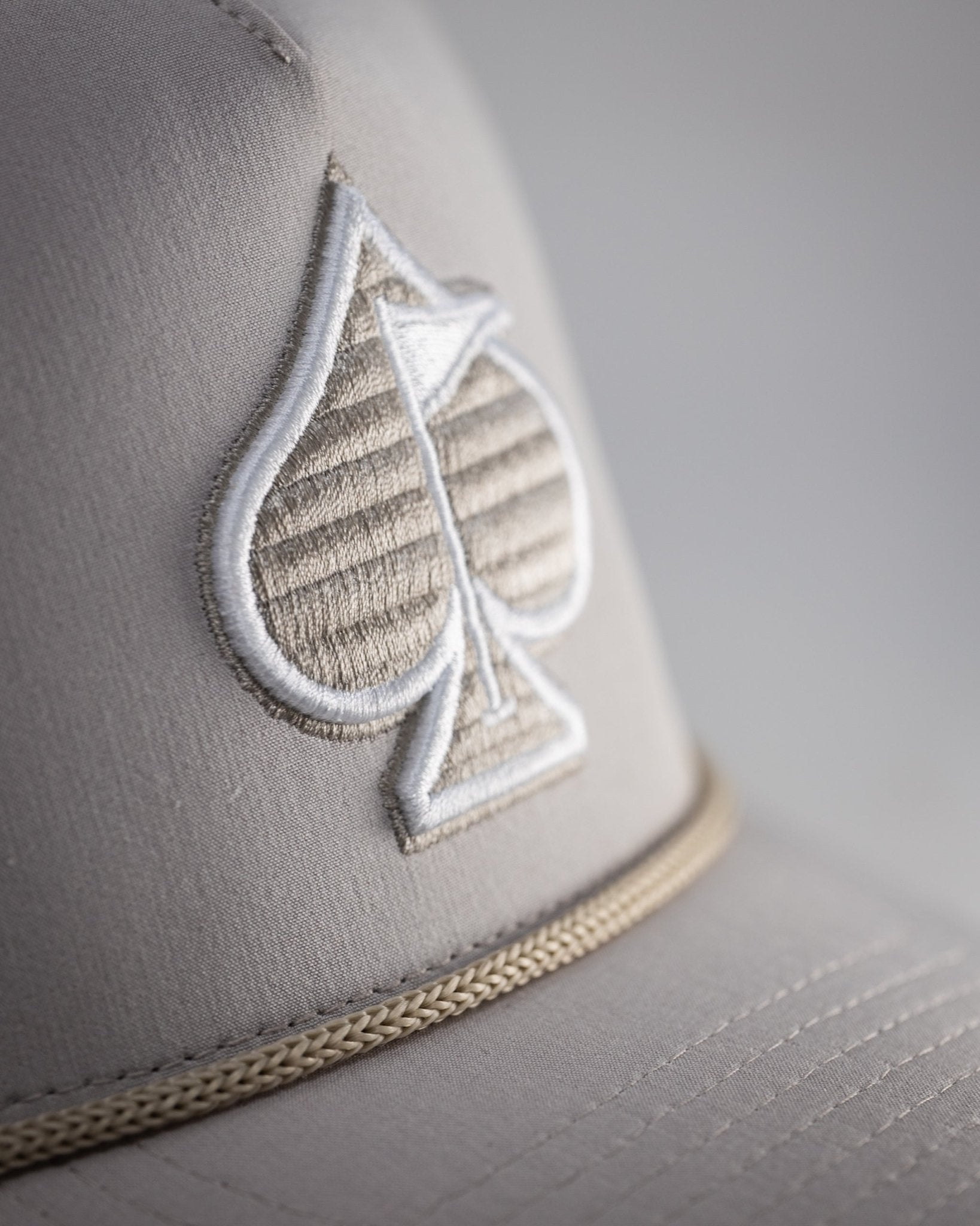 Perforated Rope Hat - Bone - Club Rehab