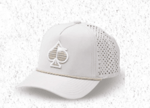 Perforated Rope Hat - Bone - Club Rehab
