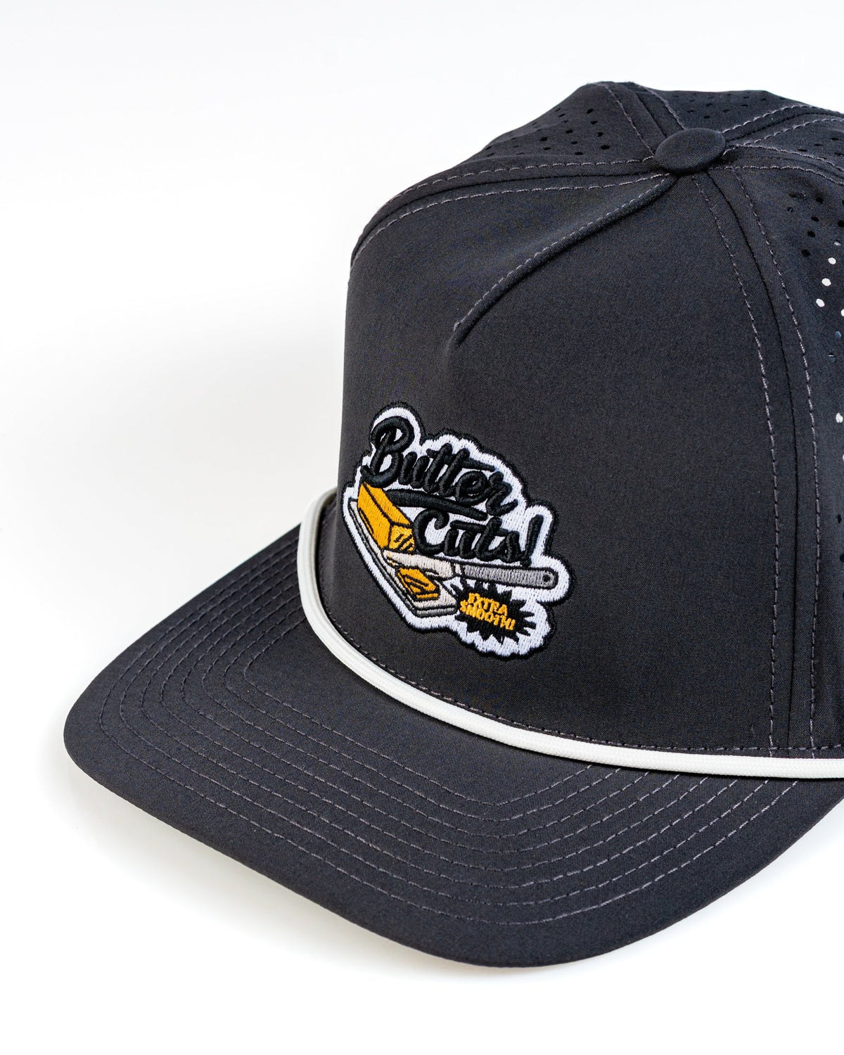 Perforated Rope Hat - Butter Cut - Club Rehab
