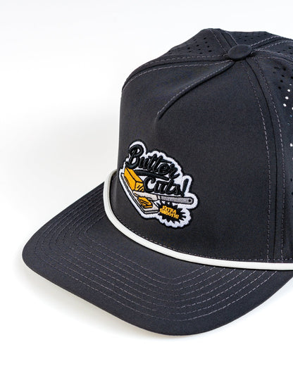 Perforated Rope Hat - Butter Cut - Club Rehab