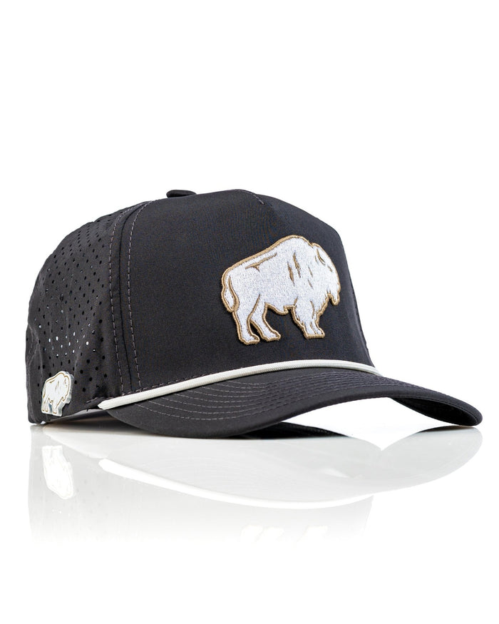 Perforated Rope Hat - Great White Buffalo - Club Rehab