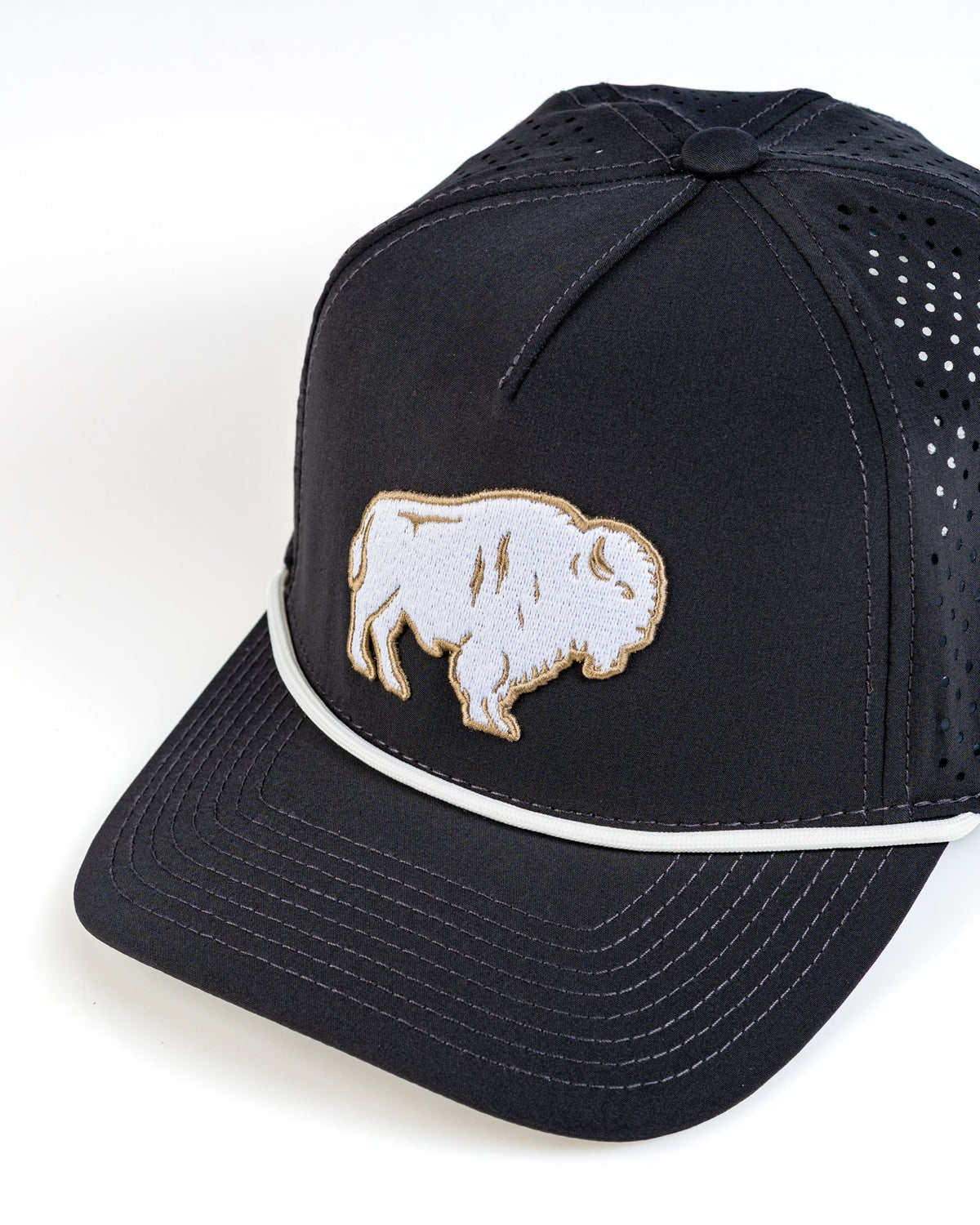Perforated Rope Hat - Great White Buffalo - Club Rehab