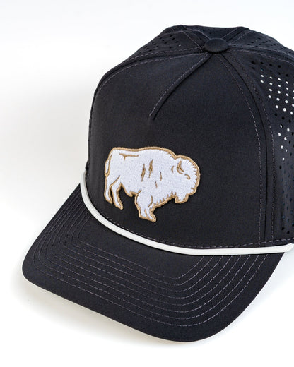 Perforated Rope Hat - Great White Buffalo - Club Rehab