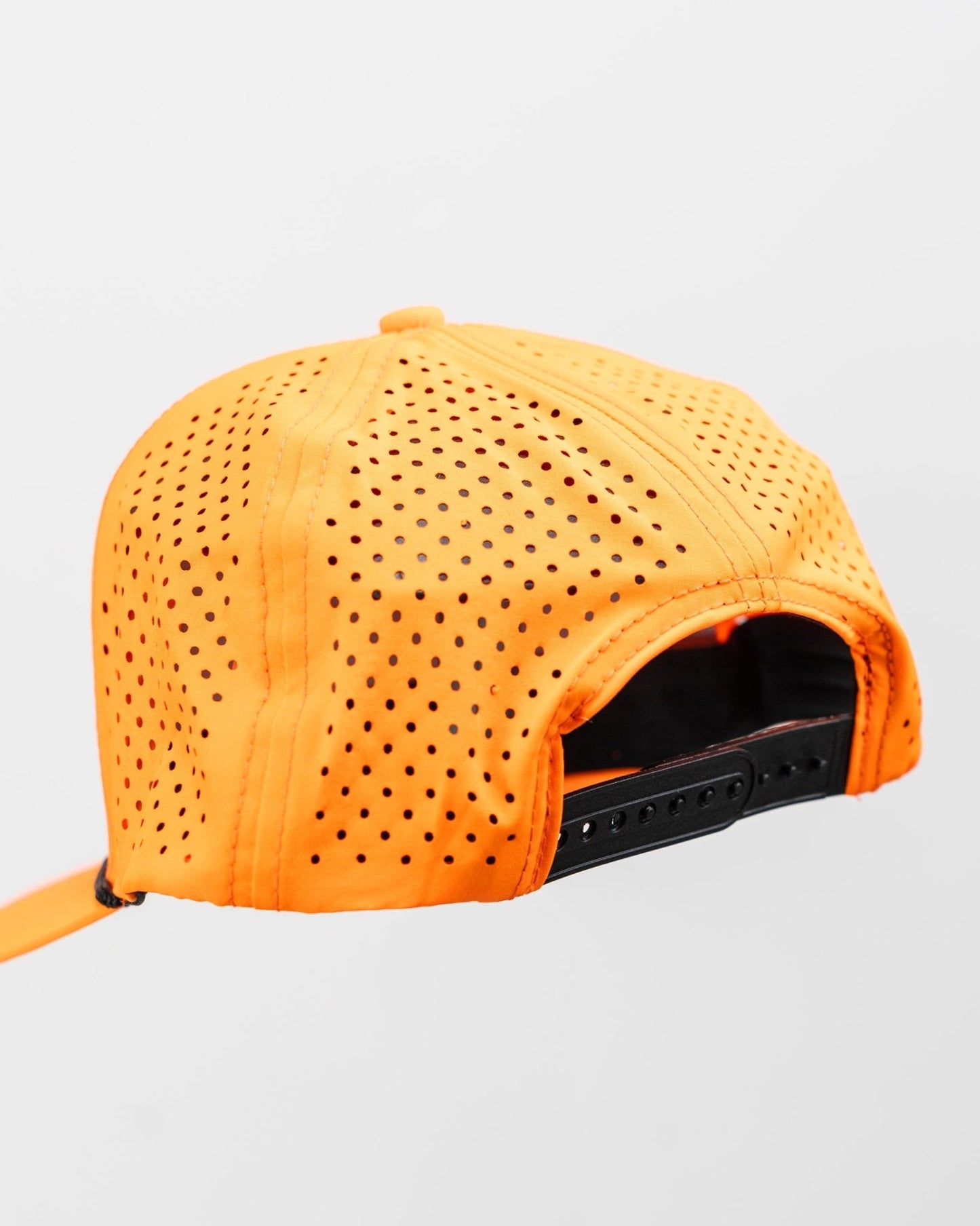 Perforated Rope Hat - Highlighter Orange - Club Rehab