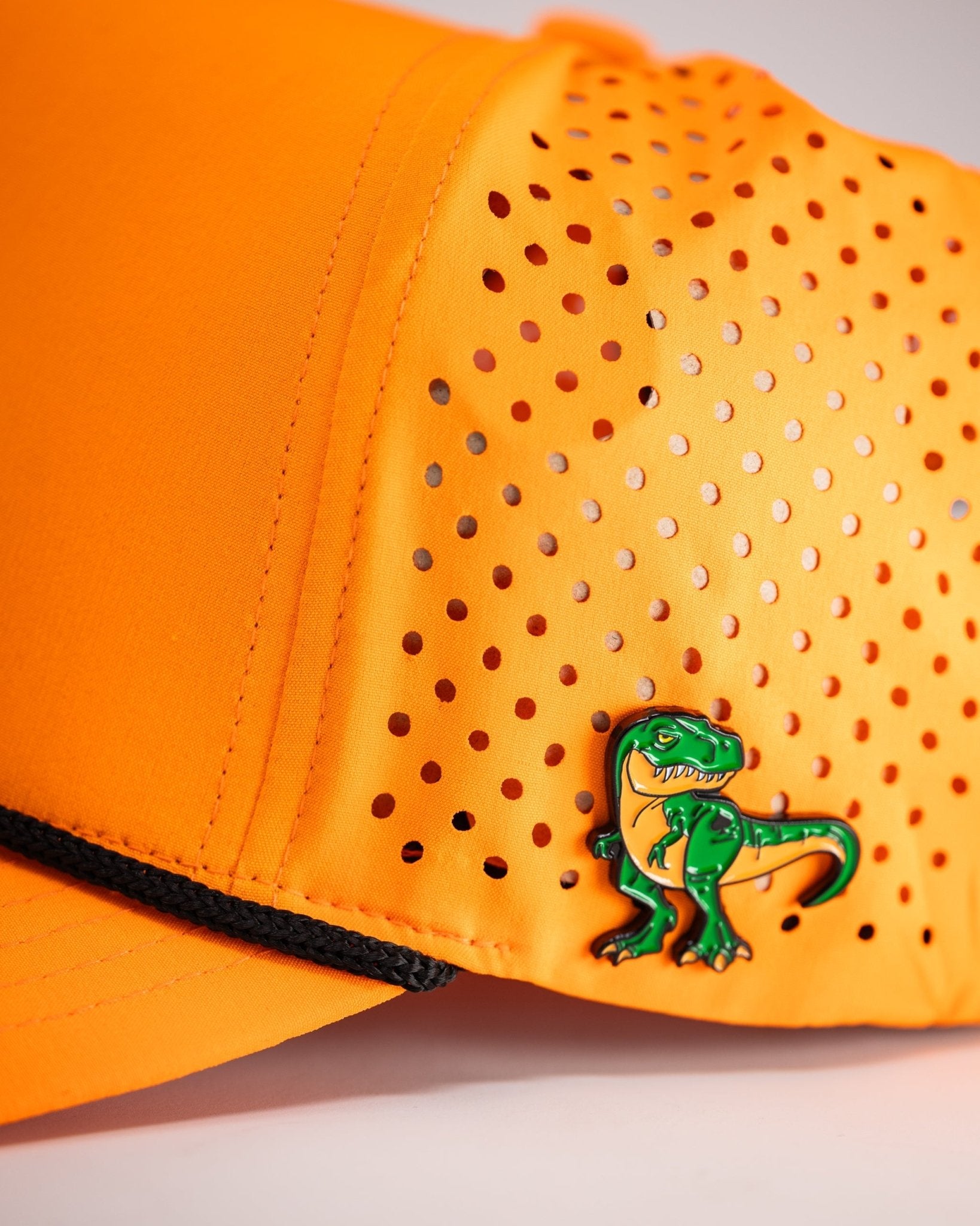 Perforated Rope Hat - Highlighter Orange - Club Rehab