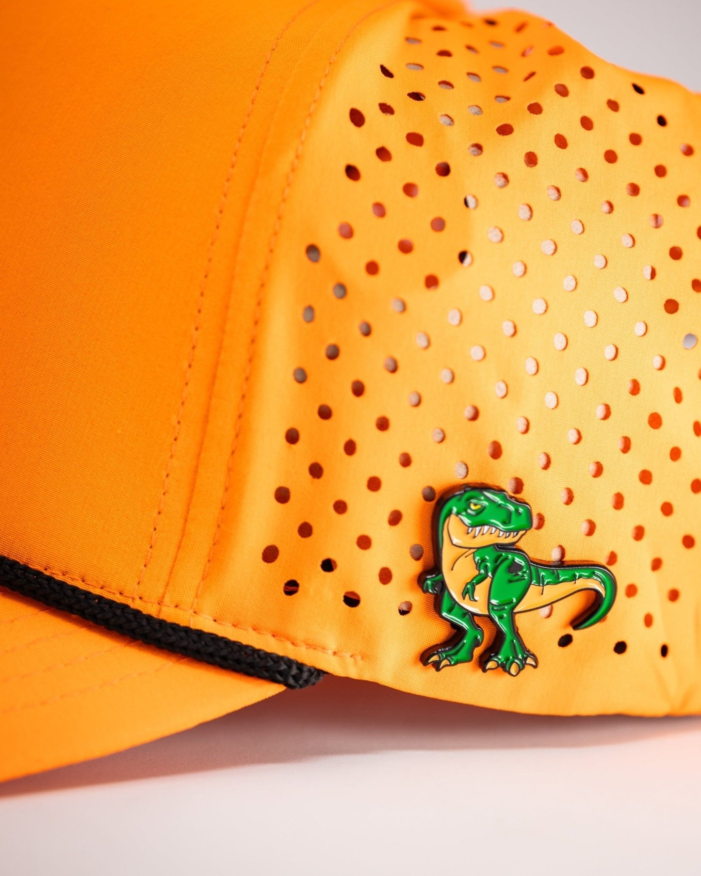 Perforated Rope Hat - Highlighter Orange - Club Rehab