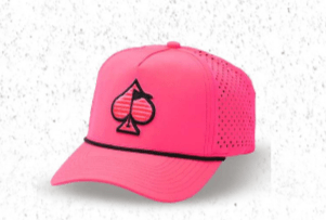 Perforated Rope Hat - Highlighter Pink - Club Rehab