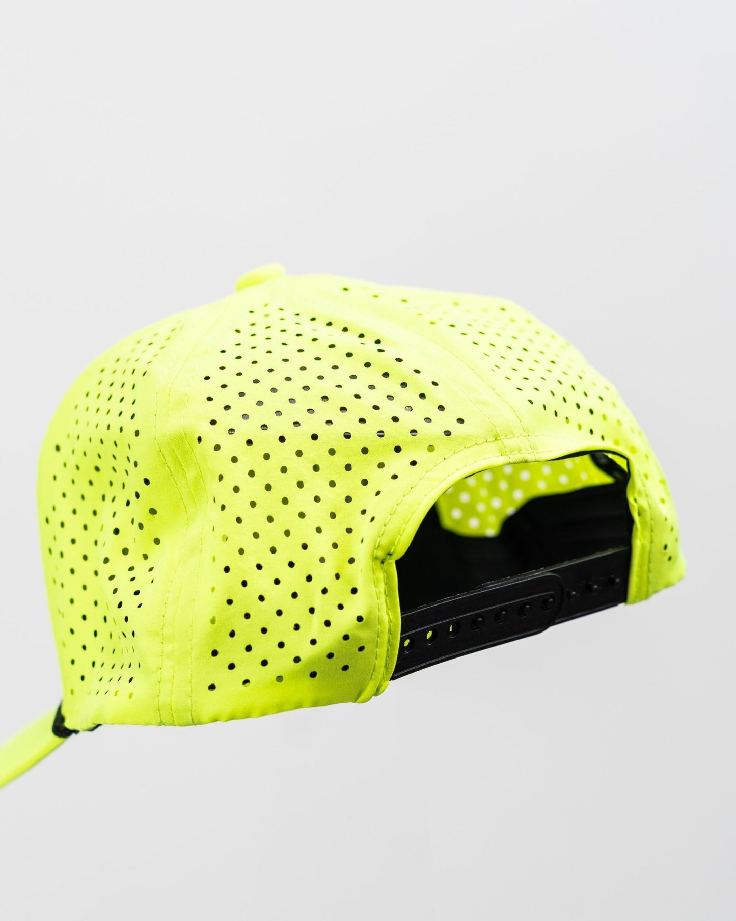 Perforated Rope Hat - Highlighter Yellow - Club Rehab