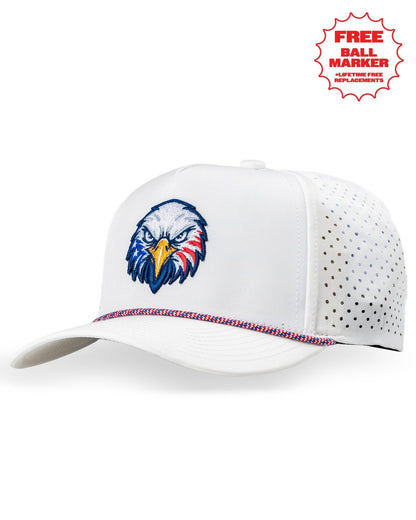 Perforated Rope Hat - Independence Eagle - Club Rehab