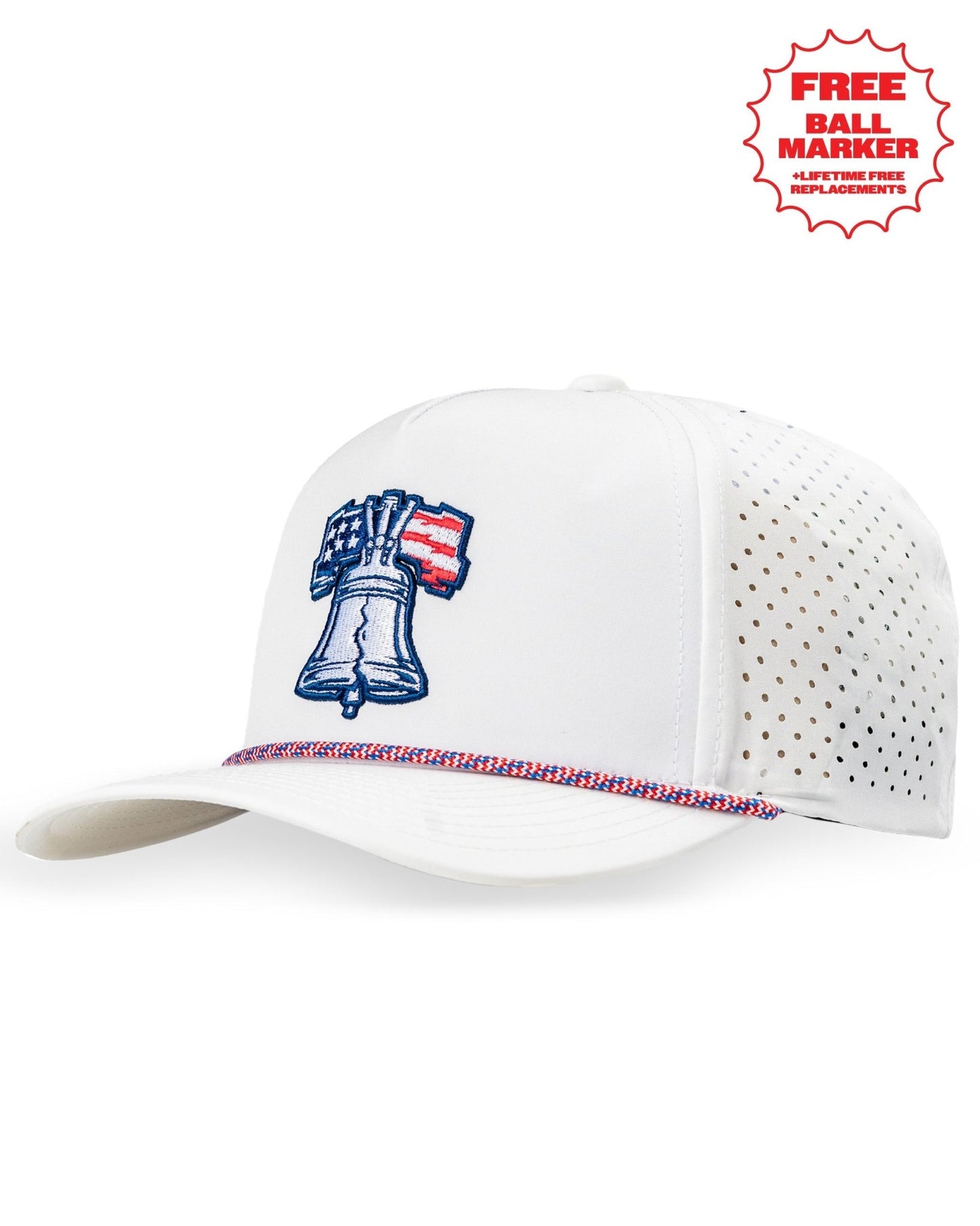 Perforated Rope Hat - Liberty Bell - Club Rehab