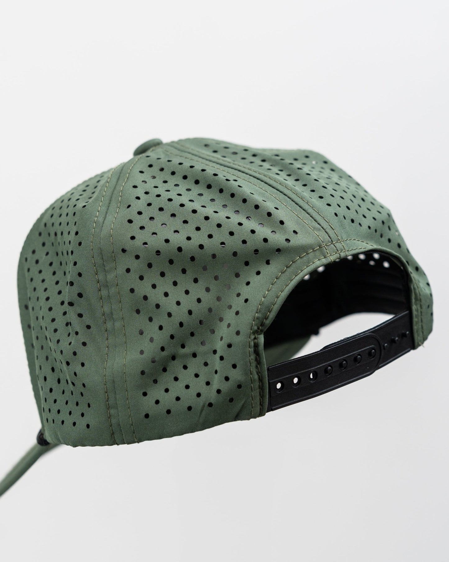 Perforated Rope Hat - Olive - Club Rehab