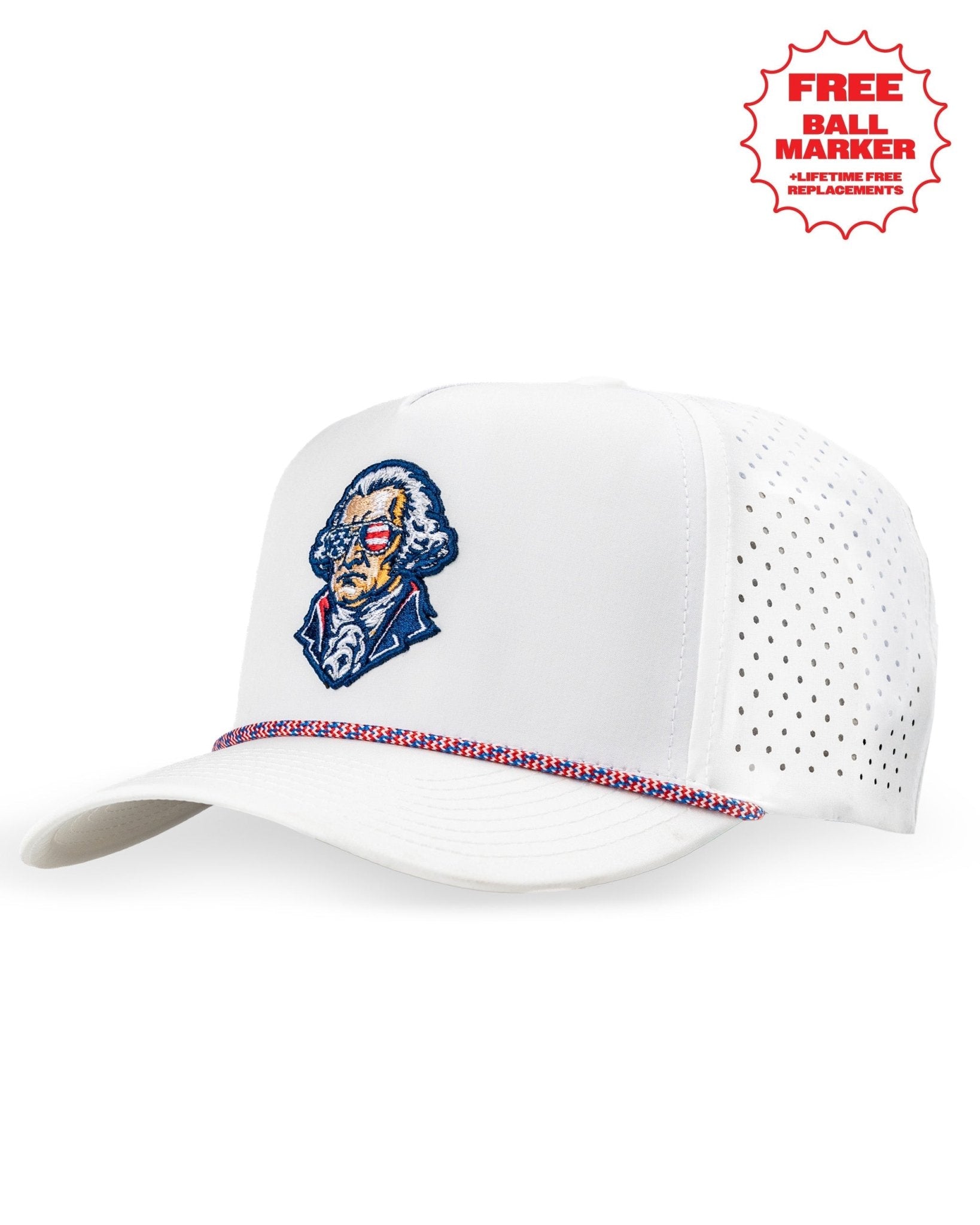 Perforated Rope Hat - Rockin Washington - Club Rehab