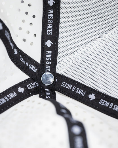 Perforated Rope Hat - White - Club Rehab
