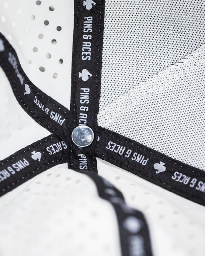 Perforated Rope Hat - White - Club Rehab