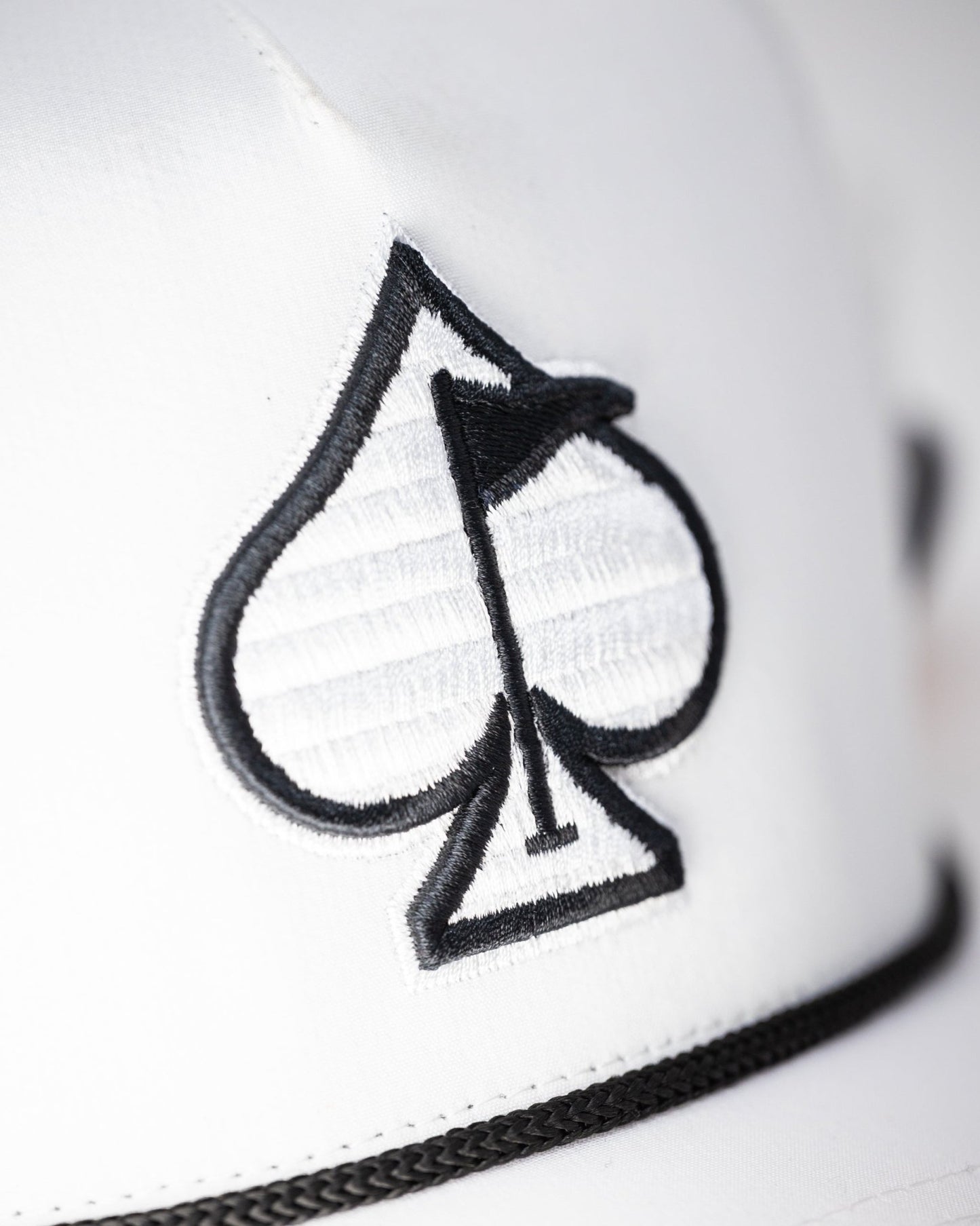 Perforated Rope Hat - White - Club Rehab