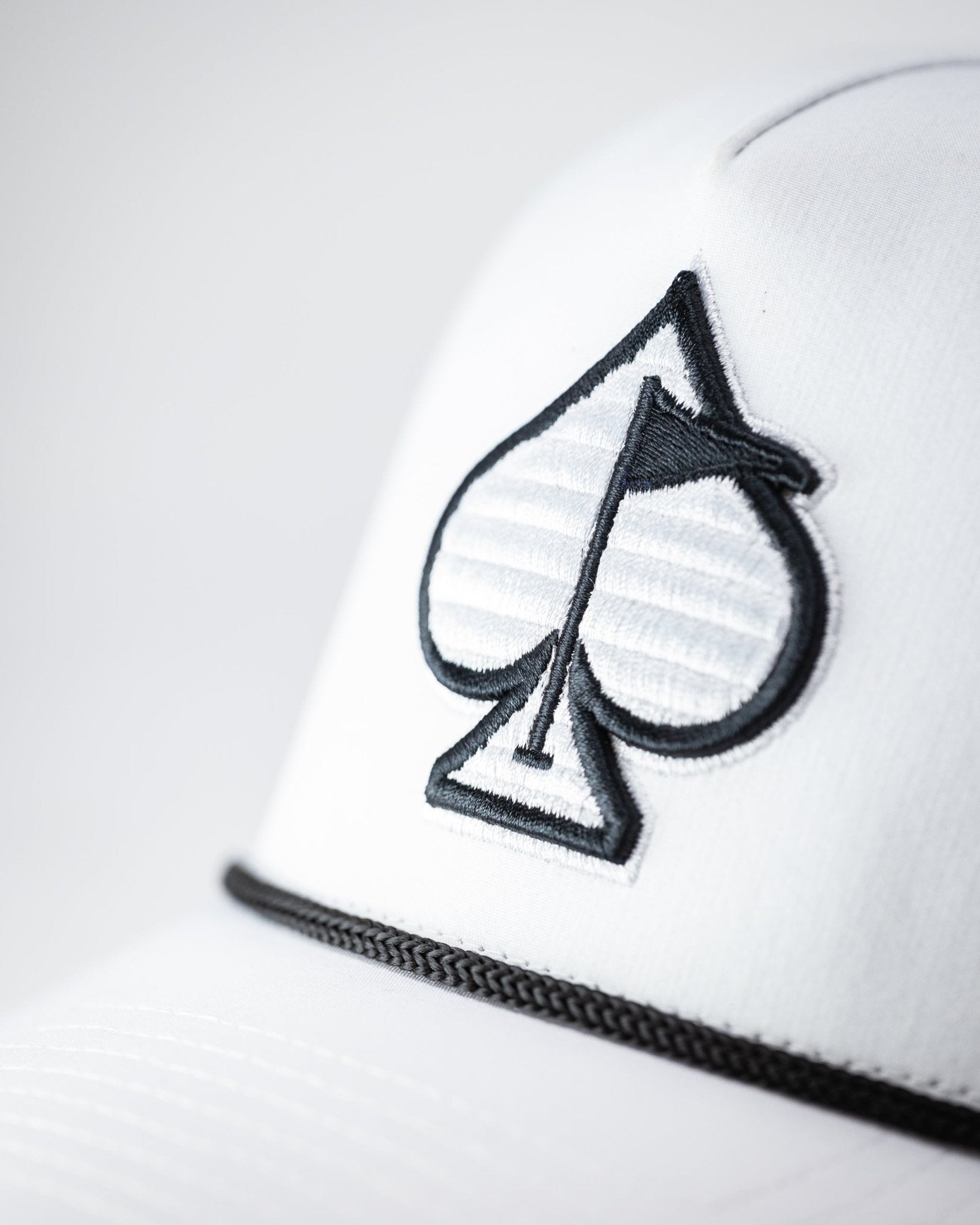 Perforated Rope Hat - White - Club Rehab