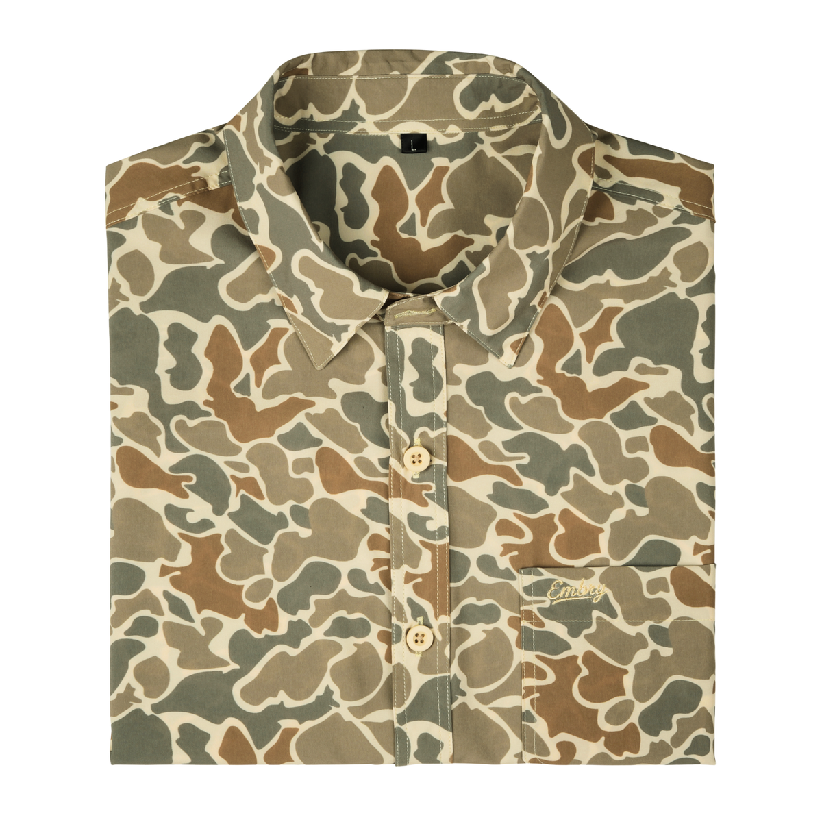 Performance Button Up - Desert Duck, alternate product view 2