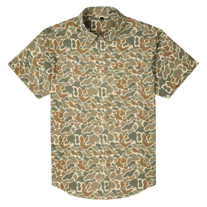 Performance Button Up - Desert Duck - S - Club Rehab