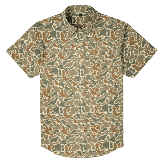 Performance Button Up - Desert Duck - S - Club Rehab