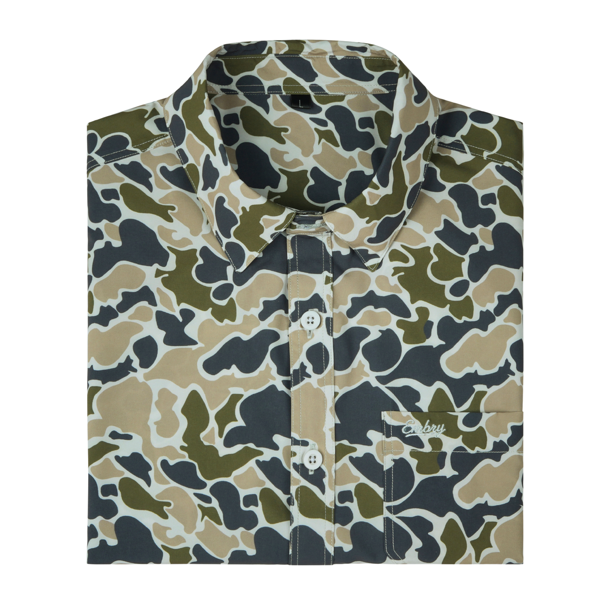 Performance Button Up - Marsh Duck, alternate product view 2