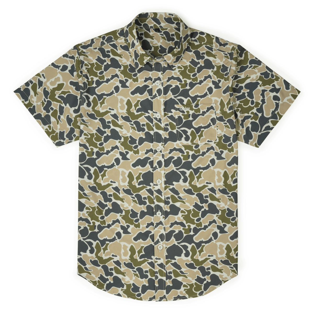 Performance Button Up - Marsh Duck - S - Club Rehab