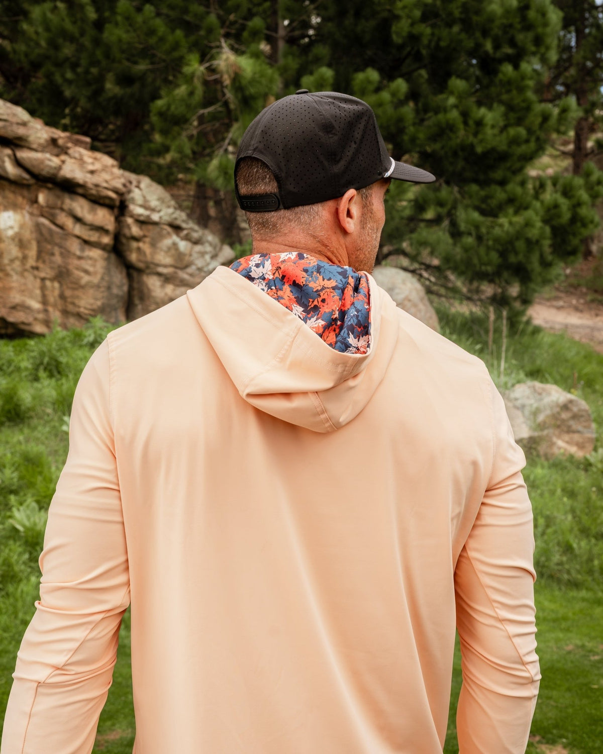 Performance Golf Hoodie - Autumn Leaves - S - Club Rehab