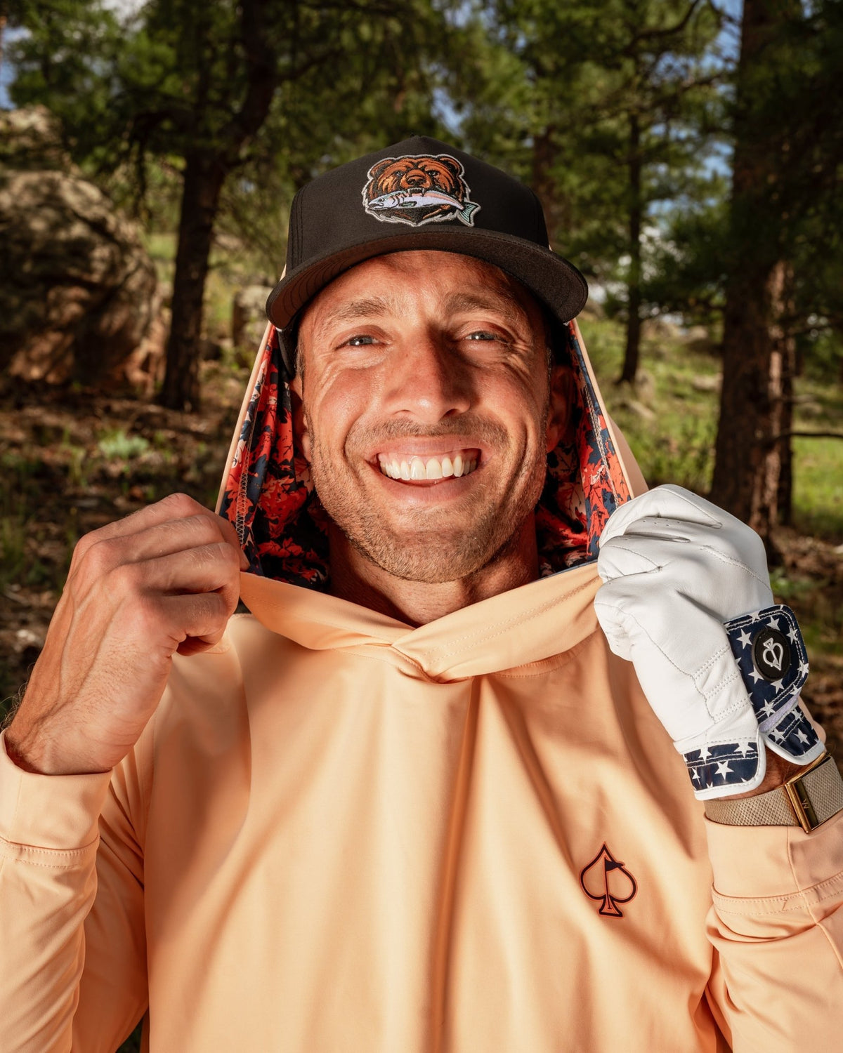 Performance Golf Hoodie - Autumn Leaves - S - Club Rehab