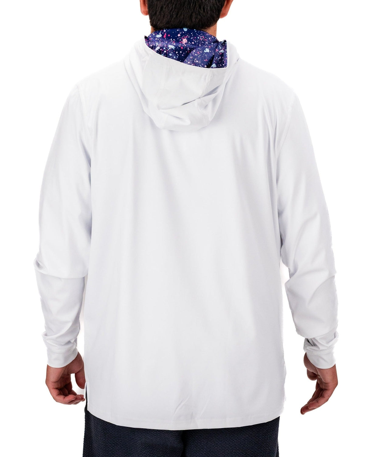 Performance Golf Hoodie - Blue Splatter - S - Club Rehab