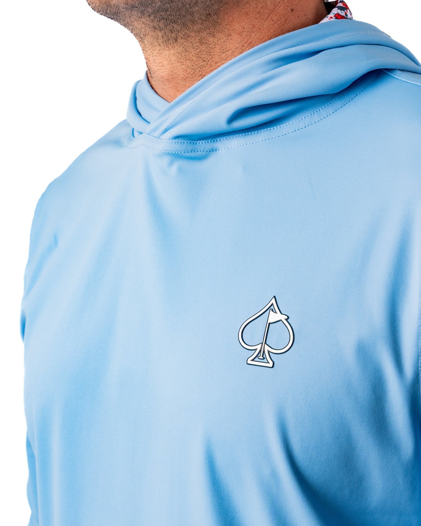 Performance Golf Hoodie - Bomb Pop - S - Club Rehab