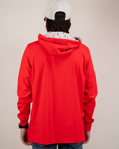 Performance Golf Hoodie - Coca-Cola Red - S - Club Rehab