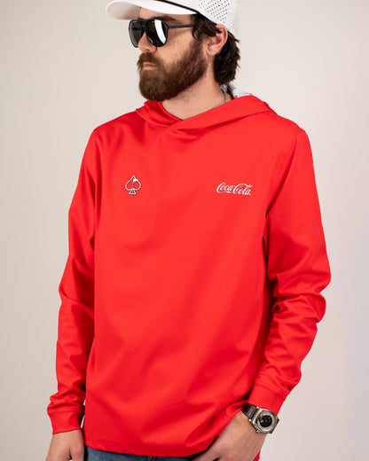 Performance Golf Hoodie - Coca-Cola Red - S - Club Rehab