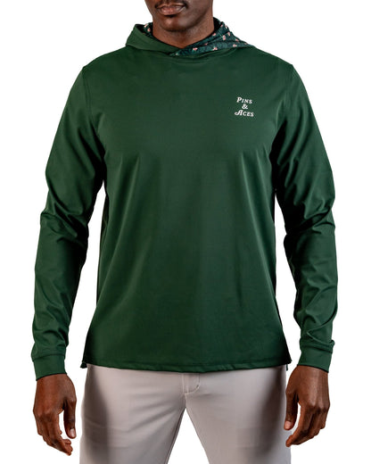 Performance Golf Hoodie - Dark Azalea - S - Club Rehab