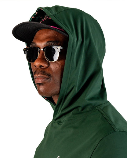 Performance Golf Hoodie - Dark Azalea - S - Club Rehab