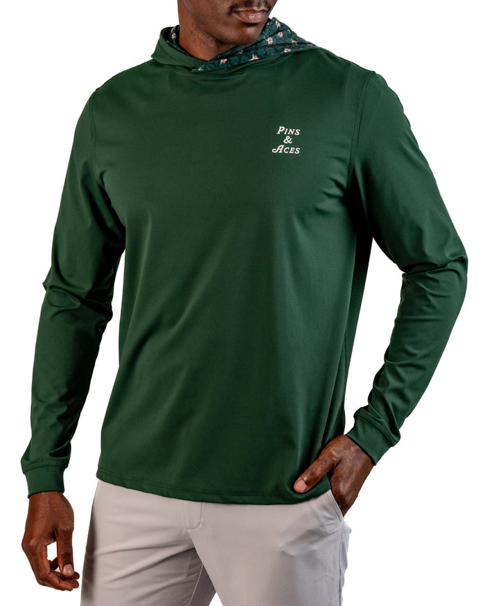 Performance Golf Hoodie - Dark Azalea - S - Club Rehab