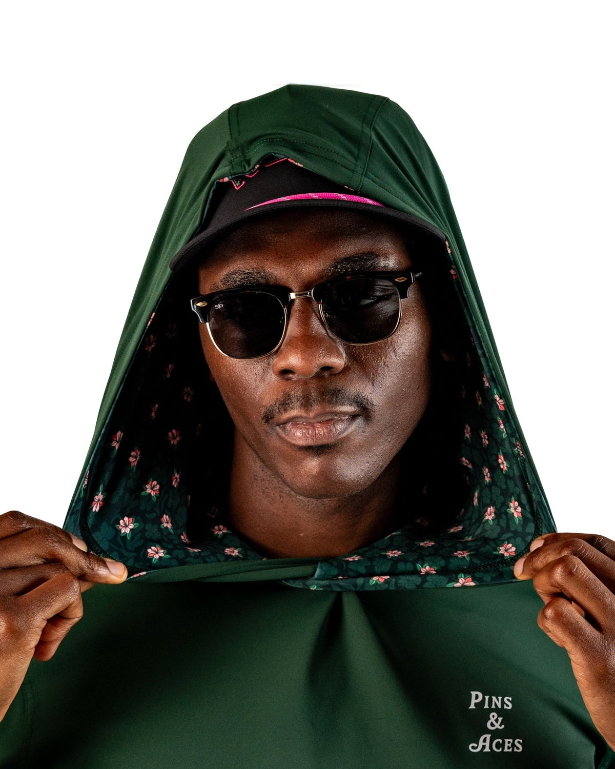 Performance Golf Hoodie - Dark Azalea - S - Club Rehab
