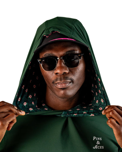 Performance Golf Hoodie - Dark Azalea - S - Club Rehab