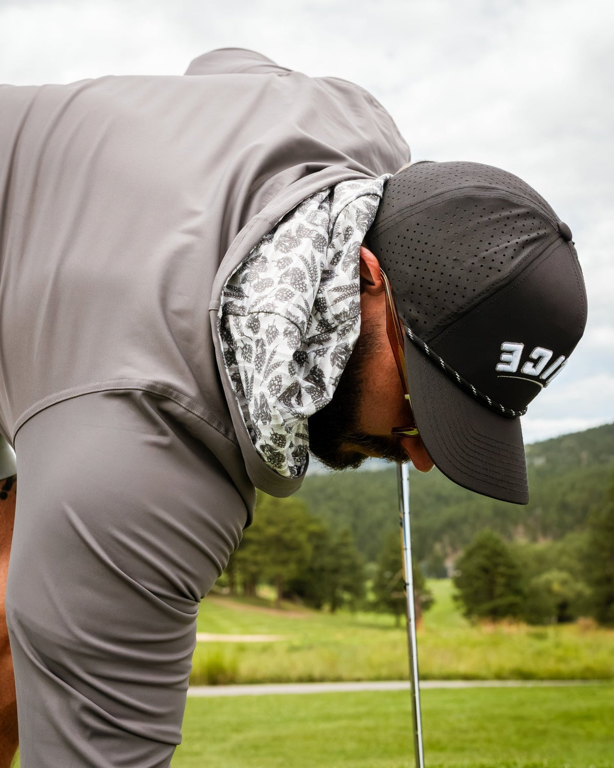 Performance Golf Hoodie - Hops & Barely - S - Club Rehab