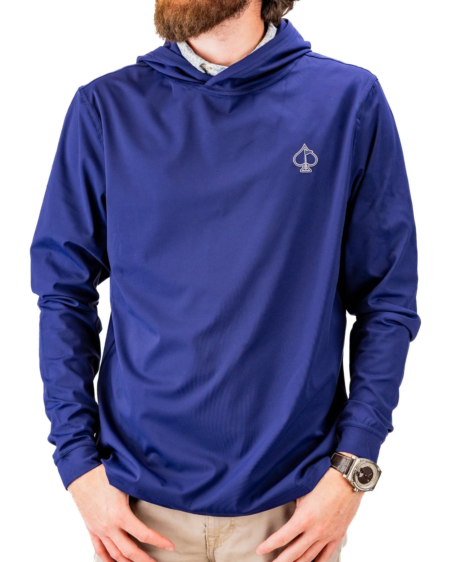 Performance Golf Hoodie - Navy - S - Club Rehab