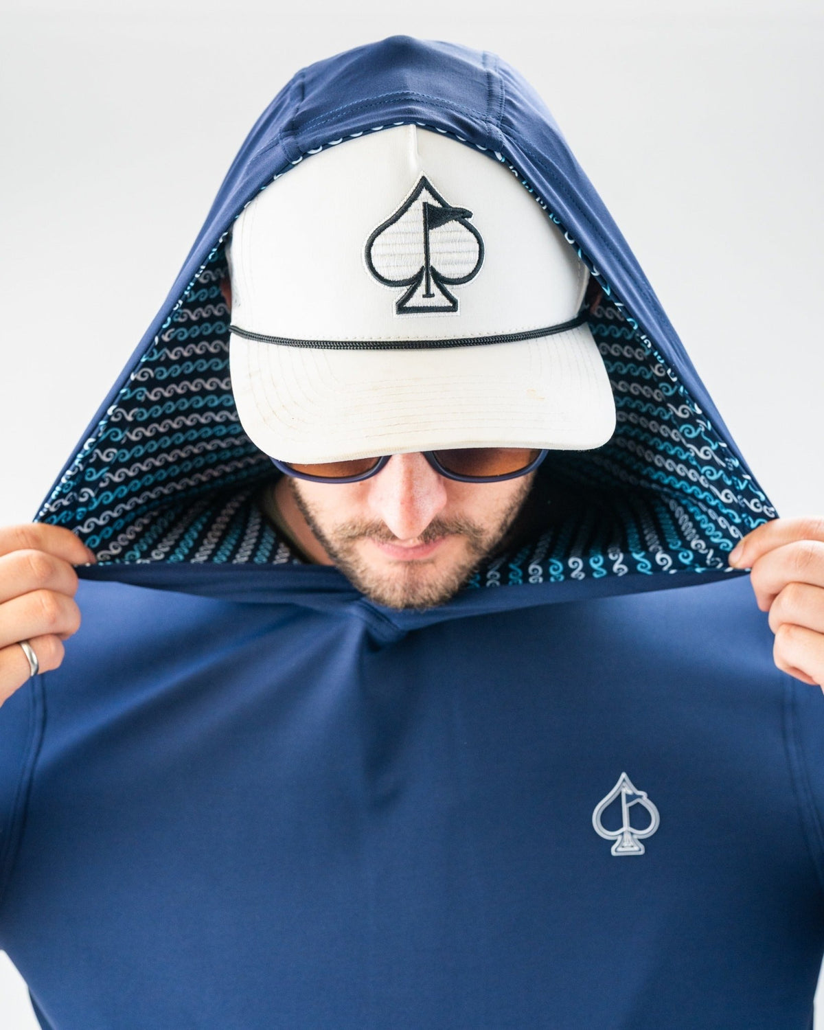 Performance Golf Hoodie - Rising Tides - S - Club Rehab
