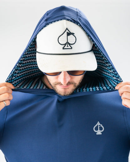 Performance Golf Hoodie - Rising Tides - S - Club Rehab